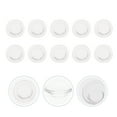 thumbnail image 2 of Yuanmiaoke 10 Pcs Mini Kitchen Glass Soy Sauces Plate Decor Mini Seasoning Dipping Bowl Decor, 2 of 11
