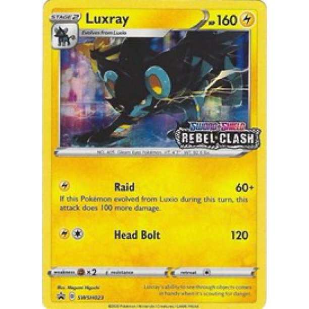 Pokemon Promo Luxray Swsh023 Walmart Com Pokemon Promo Luxray Swsh023 Walmart Com