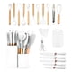thumbnail image 1 of Cucharas de Silicona Utensilios de Cocina Ecomlab Set 25 Pcs, 1 of 9