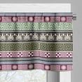 thumbnail image 5 of Ambesonne Greek Valance & Curtain, Antique Themed Ornate Motif, 55"x45", Multicolor, 5 of 6