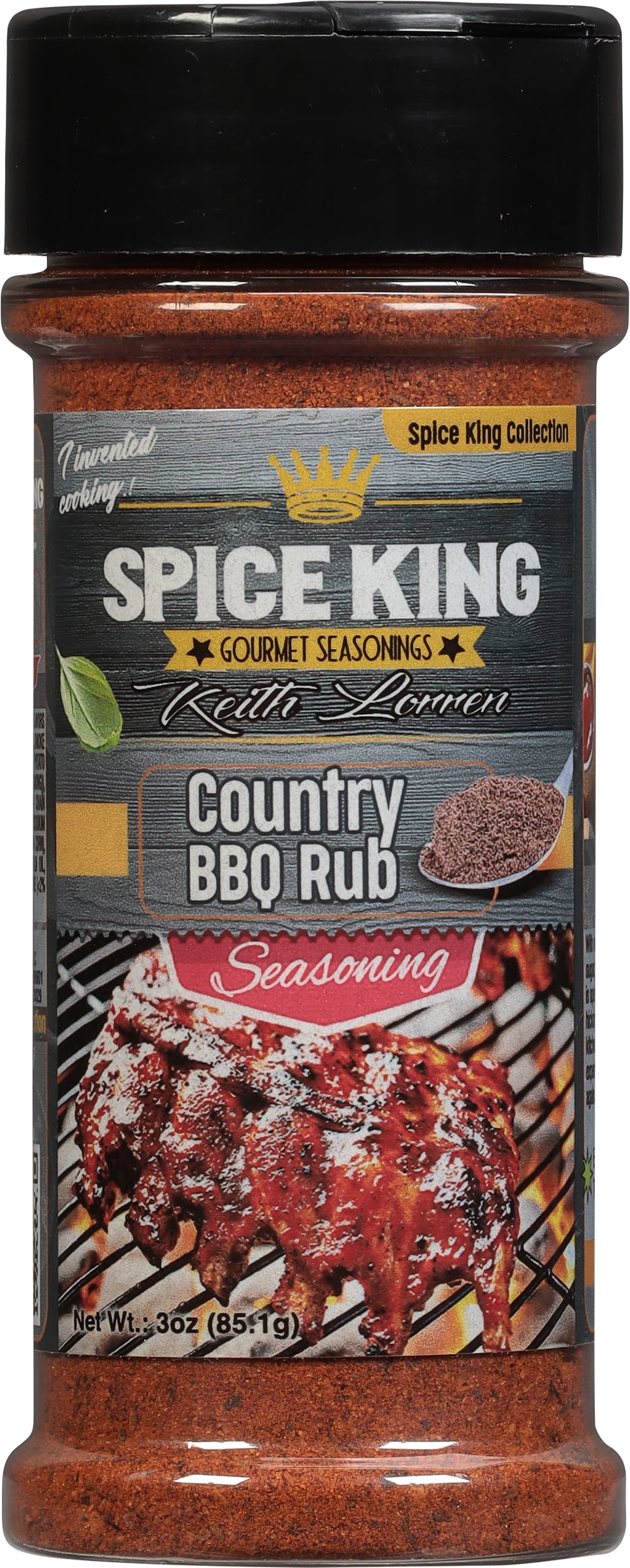 Keith Lorren's Ctry BBQ Rub Seasoning (2Pack)