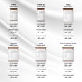 thumbnail image 4 of Tribeca Living Luxury Solid Flannel Deep Pocket Sheet Set, Sky Blue, California King, 4 of 4