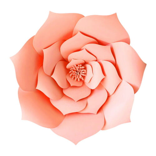 30/40cm Paper Flower Backdrop Wall Large Rose Flowers Wedding Party Decor New 
