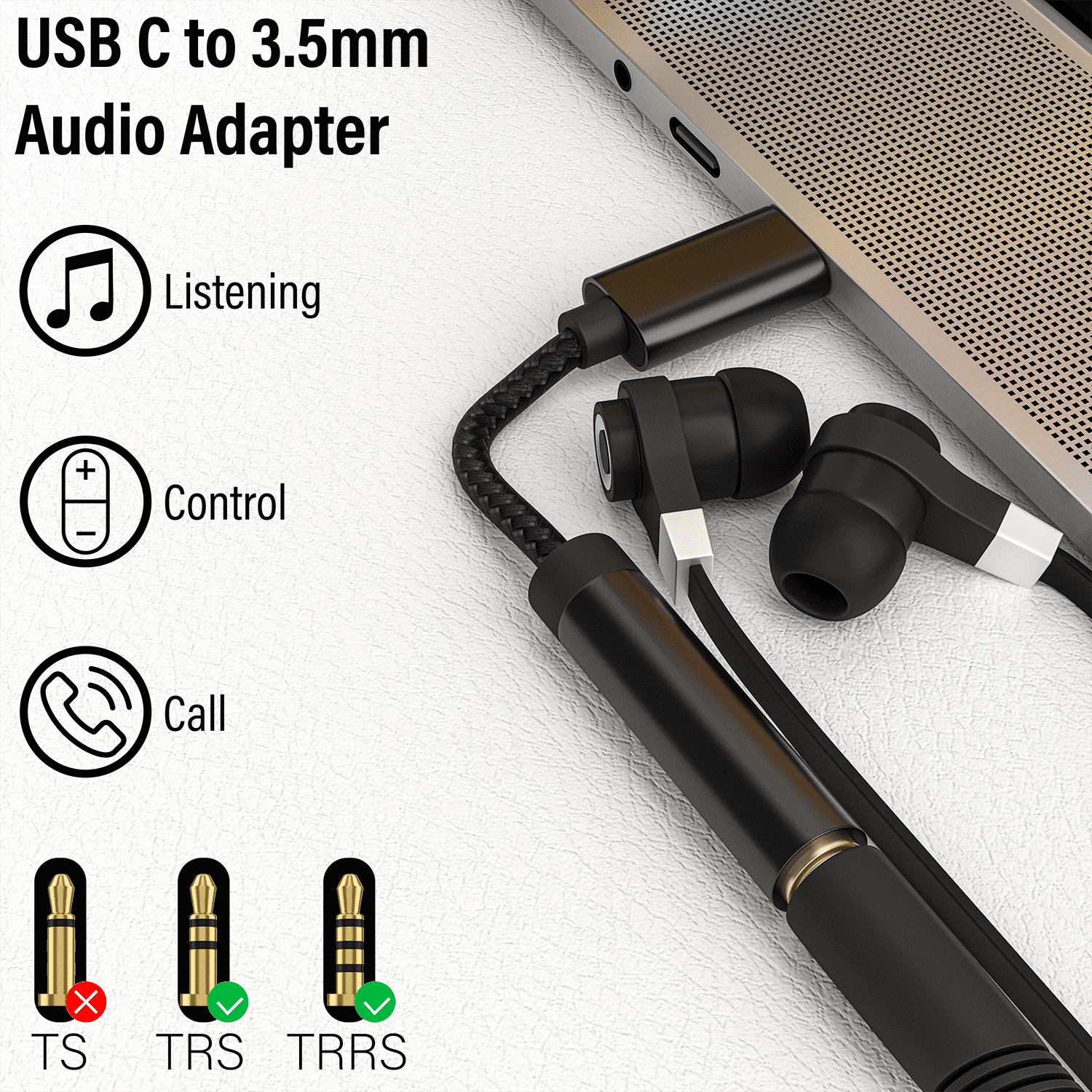 USB C to Audio Headphone Jack Adapter, Type C Philippines Ubuy