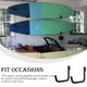 thumbnail image 4 of Toystoory Paquete de 2 estantes de almacenamiento para tablas de Paddle Kayak, colgador de alta resistencia de 45KG, soporte de montaje para Deportes acuáticos, 4 of 6