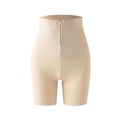 thumbnail image 1 of Visland High Waist Shaping Pants Zipper Buckle Closure Tummy Control Anti-exposture Safety Pants Invisible Buttock Lift Shorts Memory Cartilage Shapewear, 1 of 8
