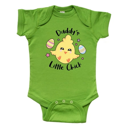 

Inktastic Happy Easter Daddy s Little Chick Gift Baby Girl Bodysuit