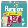 thumbnail image 1 of Pañales Pampers Swaddlers 360° Talla 5, 17 unidades, a prueba de fugas, 1 of 8