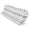 03-White Stripe, variant on JASGOOD 12 Pairs Mens Ankle Socks Low Cut Cushioned Athletic Short Socks with Heel Tab