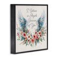 thumbnail image 3 of Stupell Industries French Country Floral Believe In Angels Black Framed Giclee Art, 12 x 12, by Nicole DeCamp, 3 of 7