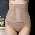 thumbnail image 6 of Babysbule Womens Shapewear Women's Abdomen Pants Three-Breasted Reinforced Body Shaping Pants Waist Stomach Buttocks Corset Panties Shapewear, 6 of 7