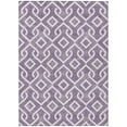 thumbnail image 2 of Addison Rugs Chantille Indoor/Outdoor Transitional Geometric Purple Washable Rectangle Rug, 3' x 5', 2 of 6