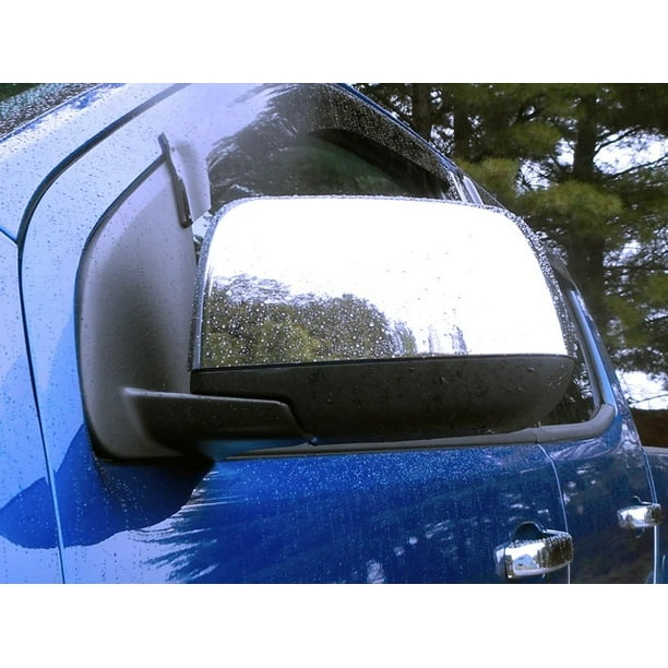 Chrome ABS Plastic Mirror Covers 2Pc Fits Toyota Sequoia 20082020