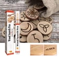 thumbnail image 1 of Juego de bolígrafos para quemar leña | Herramienta de pintura en madera de bricolaje para artistas y principiantes | Para artesanías en madera, decoración navideña, proyectos de arte | Compatible, 1 of 7