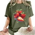 thumbnail image 4 of White Blouse for Women Dressy Plus Size Womens T Shirts Loose Fit Shirts for Women Work, 4 of 6