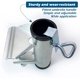 thumbnail image 4 of silvery Parasol Holder Patio Umbrella Stand Mount Umbrella Stand Bench Buddy Umbrella Holder Fixed for Deck,Chair,Desk,Dock, 4 of 5
