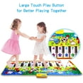 thumbnail image 6 of TiokMc Portable Musical Piano Mat for Kids - 8 Animal Sounds, 8 Piano Keys, Educational Dance Toy, 53x23 in, 6 of 8