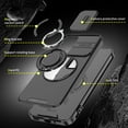 thumbnail image 3 of Decase Hard Case for Samsung Galaxy A16 5G, Hard Plastic Shell Phone Case, Compatible with Mag Safe Accessories, with Phone Ring Grip Holder Kickstand/Slide Camera Cover,Rugged Shockproof Cover,Pink, 3 of 10