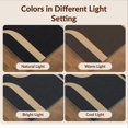 thumbnail image 7 of Design&I 9'x12' Washable Area Rug Giant Skid-Resistant Black Beige Abstract Curves and Fluid Lines Design Elegant Modern Artistic for Great Room, Large Living, 7 of 7