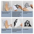 thumbnail image 7 of WIRESTER Clear Decal Vinyl Wall Sticker Decoration for Home Office Living Room Wall - Spotted Cow (S1), 7 of 7