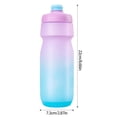 thumbnail image 5 of Road Bike Portable Kettle 650ML Large Capacity Bicycles Water Kettle Squeeze Type Sport Bottle Leakproof Water Cup, 5 of 14