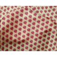 thumbnail image 4 of oneOone Silk Tabby Fabric Floral & Flying Swan Block Printed Craft Fabric BTY 42 Inch Wide, 4 of 4