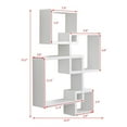thumbnail image 4 of SalonMore Decorative White Floating Wall Mounted Shelves Shelf Display Home, 4 of 5