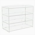 thumbnail image 6 of 3 Layer Acrylic Display Case Bakery Retail Display Counter Collectibles Showcase New, 6 of 14