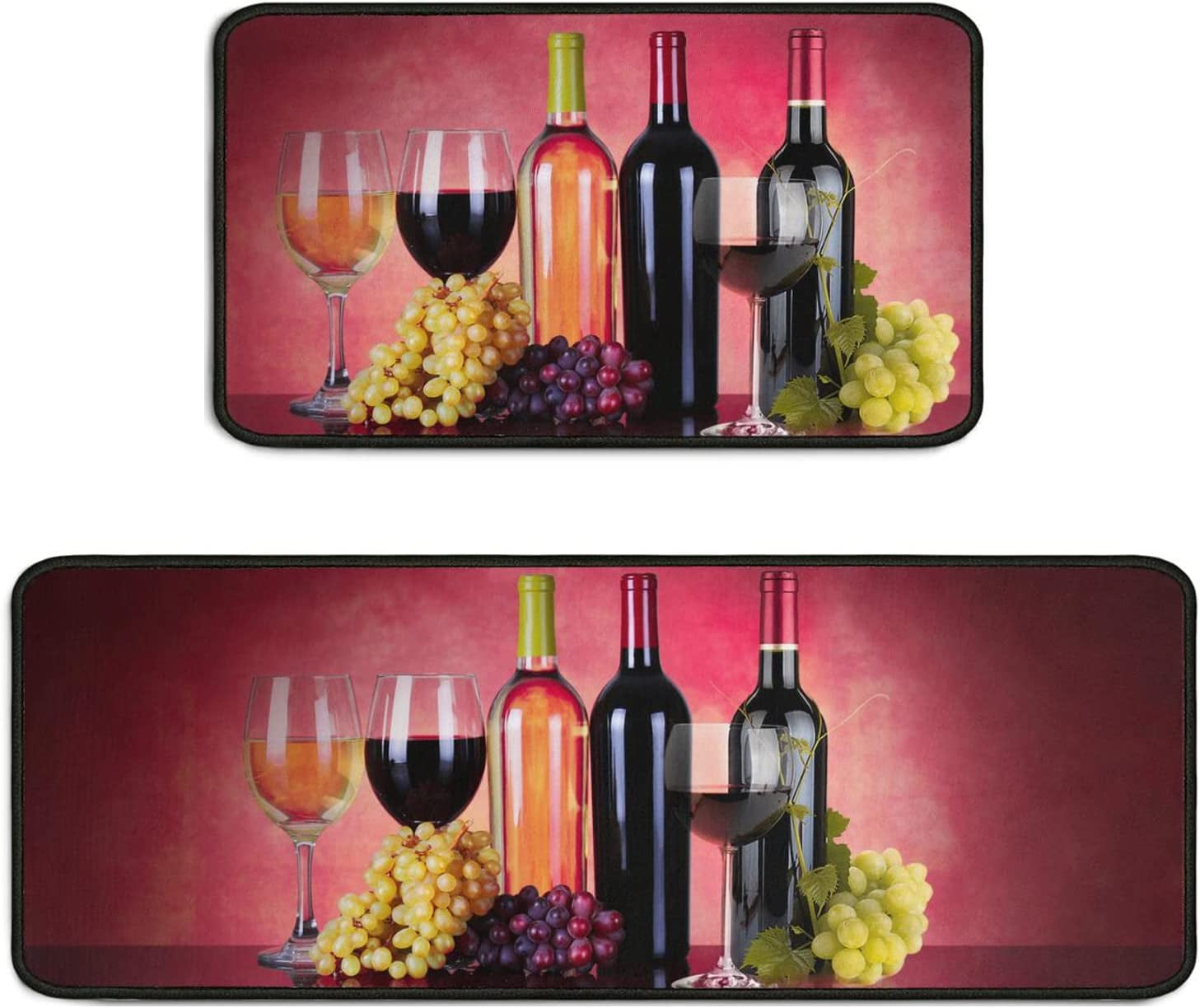 Cucina Kitchen Rugs and Mats Grape & Wine Theme – hapsho