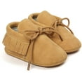 thumbnail image 2 of Baby Loafers Boys Girls Infant Shoes Soft Sole Tassels Moccasins Anti-Slip Crib Shoes, 2 of 6