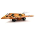 thumbnail image 2 of Air Force Stealth Fighter Battery Operated Kid's Bump and Go Toy Plane w/ Cool Flashing Lights, Sounds (Colors May Vary), 2 of 7