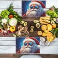 thumbnail image 4 of Christmas Decoration Placemats Santa Claus Christmas Character Comic Style Entryway Door Mat Pack Of 6 17.7x13 Inch Cartoon Door Mat Outdoor Entrance for Office, 4 of 6