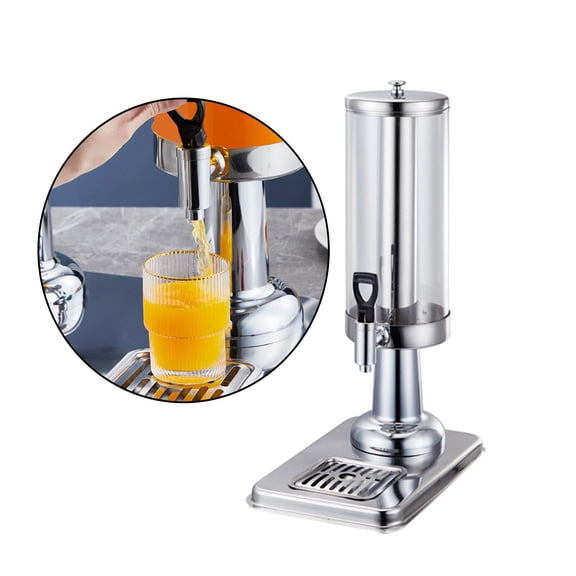Dispensador de bebidas Macarena 3 litros con núcleo de hielo transparente 47,5 cm x 31 cm x 13,5 cm