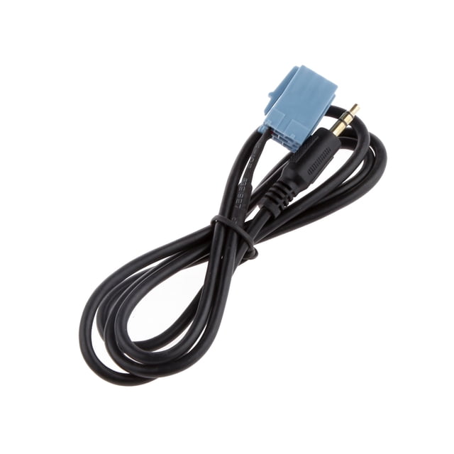 Audio Aux. Durable de Las Piezas de Automóvil Del Cable para La Radio de Coche 00-10 BLA-3.5MM