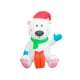 thumbnail image 1 of Inflable Navideño Oso Polar Con Regalos Y Luz Led 1.20 Mts Importadora La Merced, 1 of 2