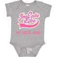 thumbnail image 3 of Inktastic Cute Like My Great Aunt Girls Baby Bodysuit, 3 of 5