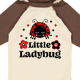 thumbnail image 4 of Inktastic Little Ladybug with Flowers Boys or Girls Long Sleeve Baby Bodysuit, 4 of 5