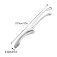 thumbnail image 3 of Stainless Steel Bbq Tongs, Food Turning Pliers, 10-inch Barbecue Meat Clip, for Grilling Sausages, Rotating Hot Dogs, Handling Corn, Kitchen Utensil, by FAJHHA, 3 of 8