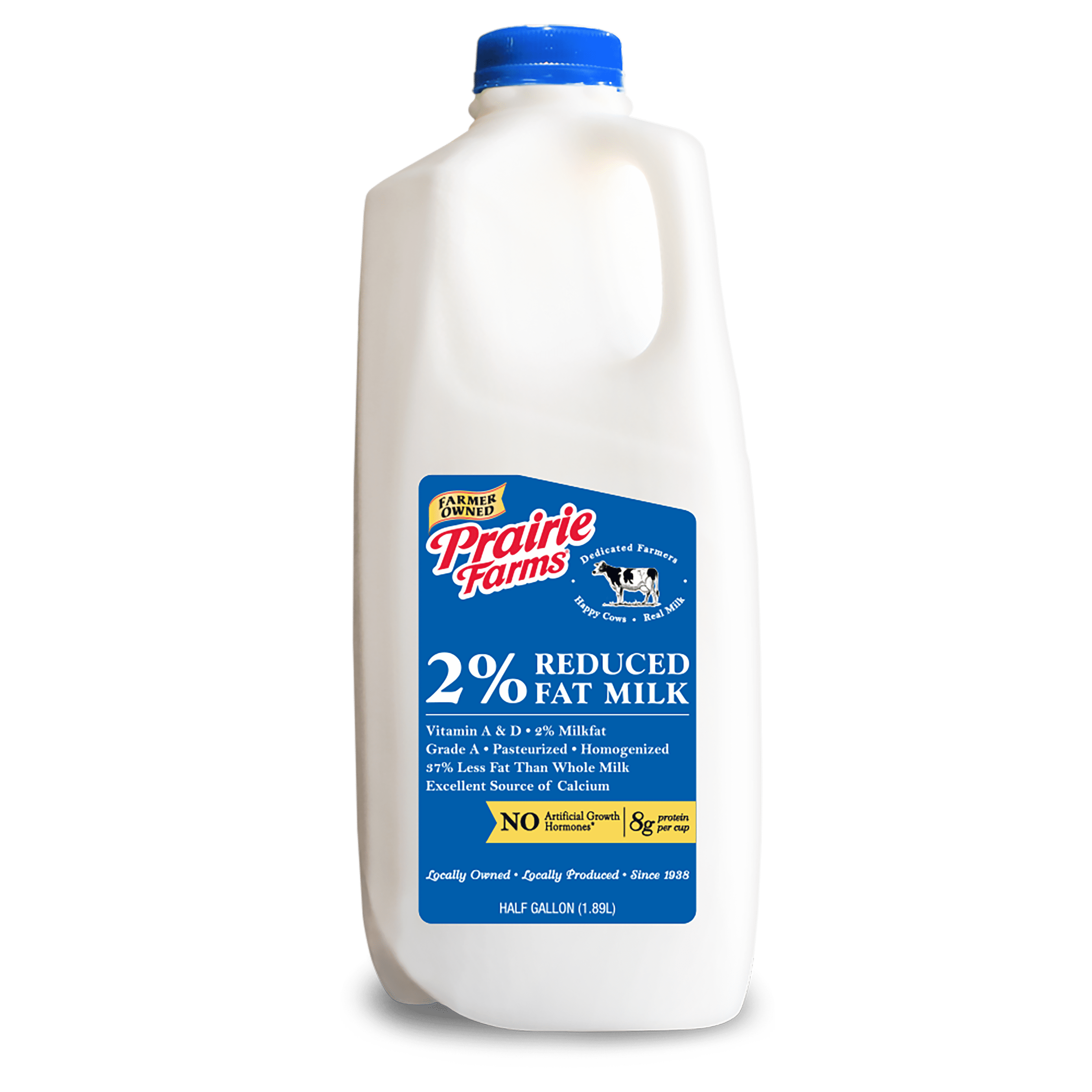 Reduced Fat Milk, Half Gallon, 64 fl oz 