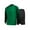 Green, variant on Sinleey Boy's Soccer Goalie Uniform Foam Pad Jersey Shirt with Shorts Set Football Goalkeeper Outfit Black M
