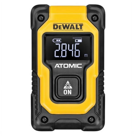 DeWalt Atomic 5.91 in. L X 4.33 in. W Pocket Laser Distance Measurer 55 ft. Black/Yellow 1 pc