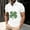 Green(New), variant on PNTUTB St. Patrick's Day Men's Fashion Print Collared Button Down Pullover Casual Short Sleeve Blouse