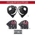 thumbnail image 5 of MOMOJIA Pack of 2 Cycling Helmet Accessory Mounting Brackets Hard ABS Construction Developed for FF801 FF353 FF320 Units, 5 of 7