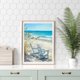 thumbnail image 4 of (A4093) Silla Descanso Playa Con Diamantes Serie Paisaje Resina 30x40CM 22 Colores, 4 of 9