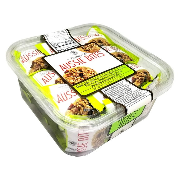 Universal Bakery Traditional Aussie Bites Individually Wrapped, 30 Counts, 27 oz.