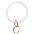 thumbnail image 2 of Silicone Keyring Bracelet Bangle Wristlet Sports Swim Keychain Key Ring Car Key Chain, 2 of 8