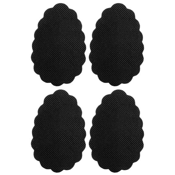 WHAMVOX 2Pairs of High-heeled Shoes Anti-slip Sticker Wear-resistance Anti-skid Shoes Stickers High Heel (Black)
