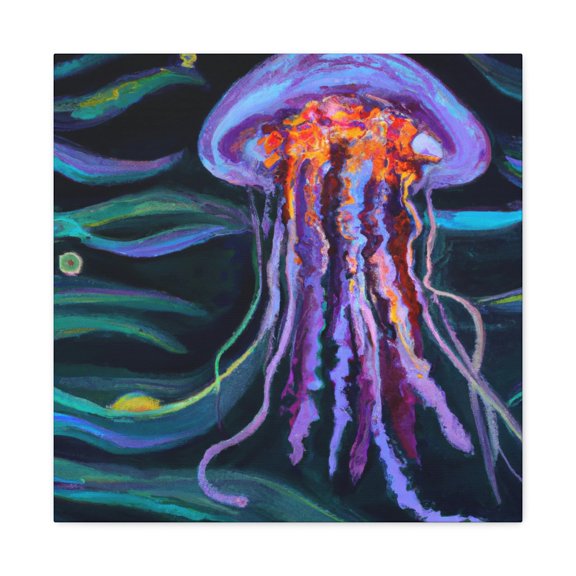 Jellyfish Dream Streams - Canvas