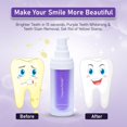 thumbnail image 2 of Pasta de dientes ClearerSmile Best Purple Teeth Whitening Sensitive, 2 of 6