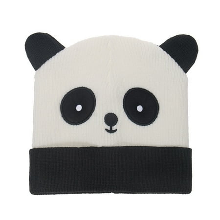 

Baby Hats Toddler Baby Winter Hat Toddler Cartoon Beaniess Hats Girl Boy Beaniess For Kids Knit Warm Earflap Caps Baby Bonnets 0-6 Months Baby Hats Newborn(Color:White Size:One Size)